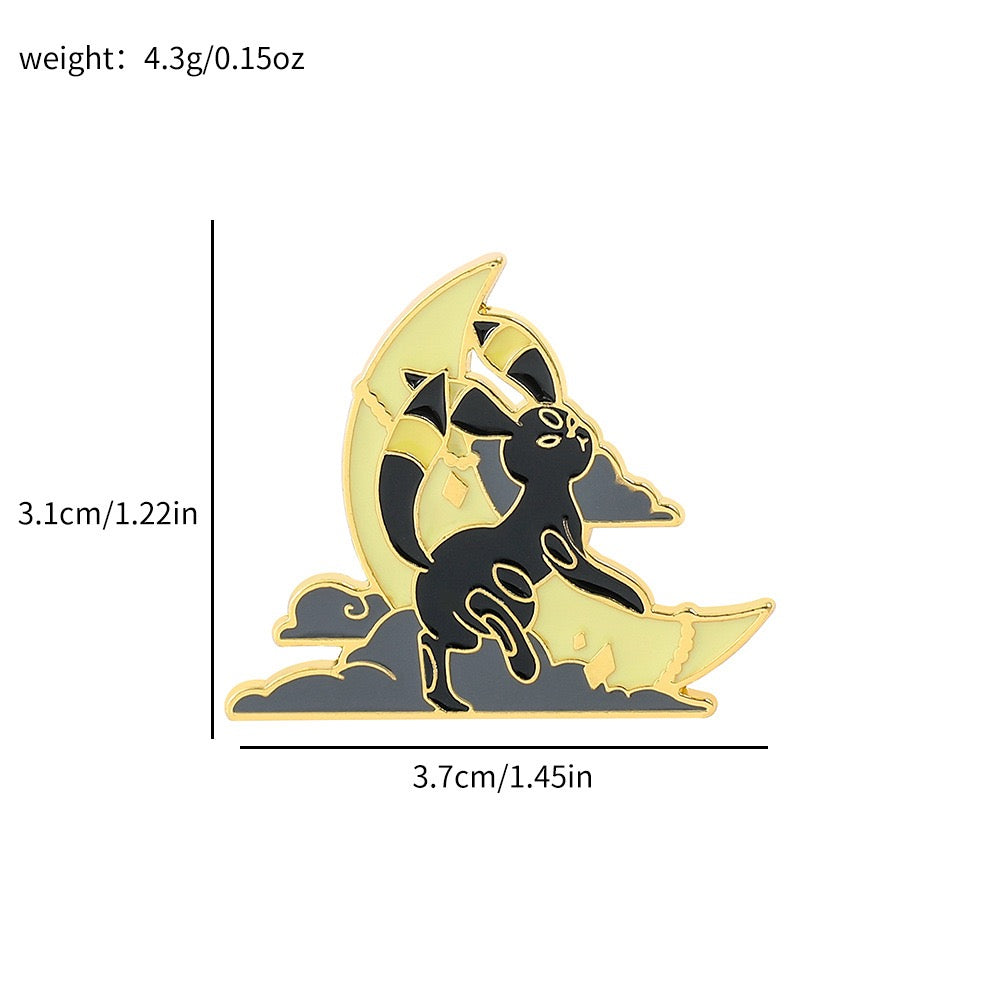 Pokemon Character Enamel Pins