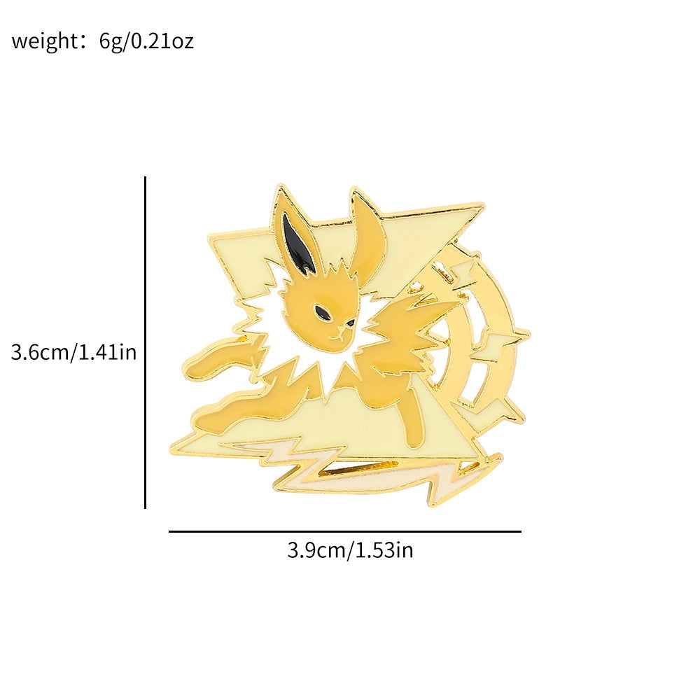 Pokemon Character Enamel Pins