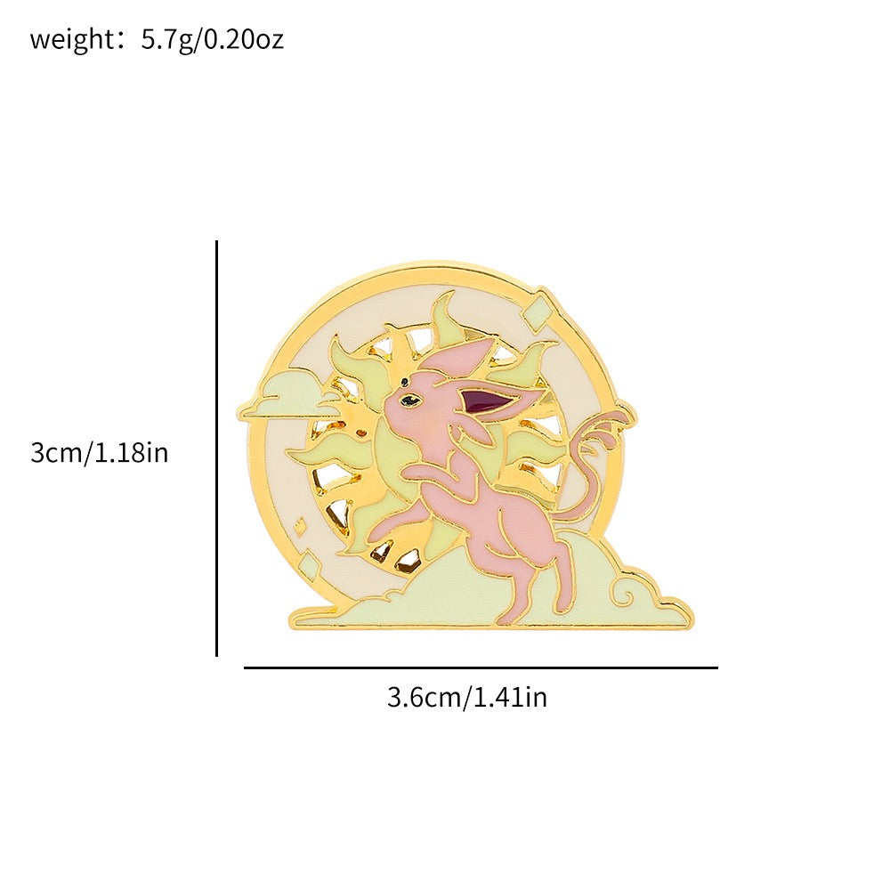 Pokemon Character Enamel Pins