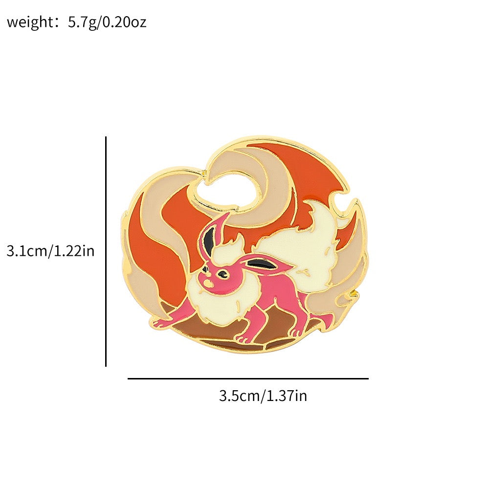 Pokemon Character Enamel Pins