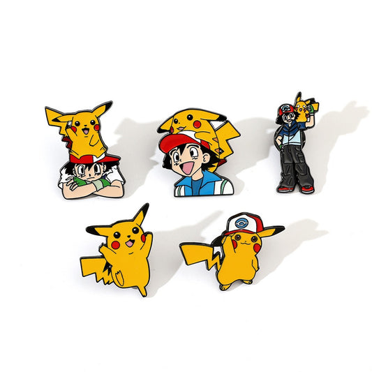 Pokémon Metal Enamel Pins