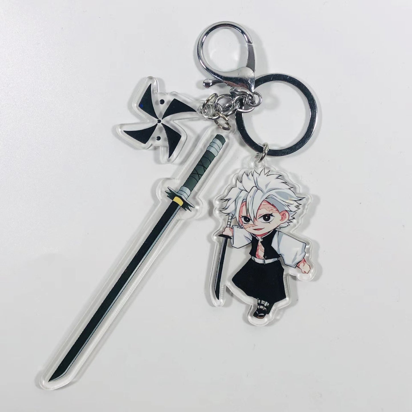 Anime-Inspired Demon Slayer Character Keychains