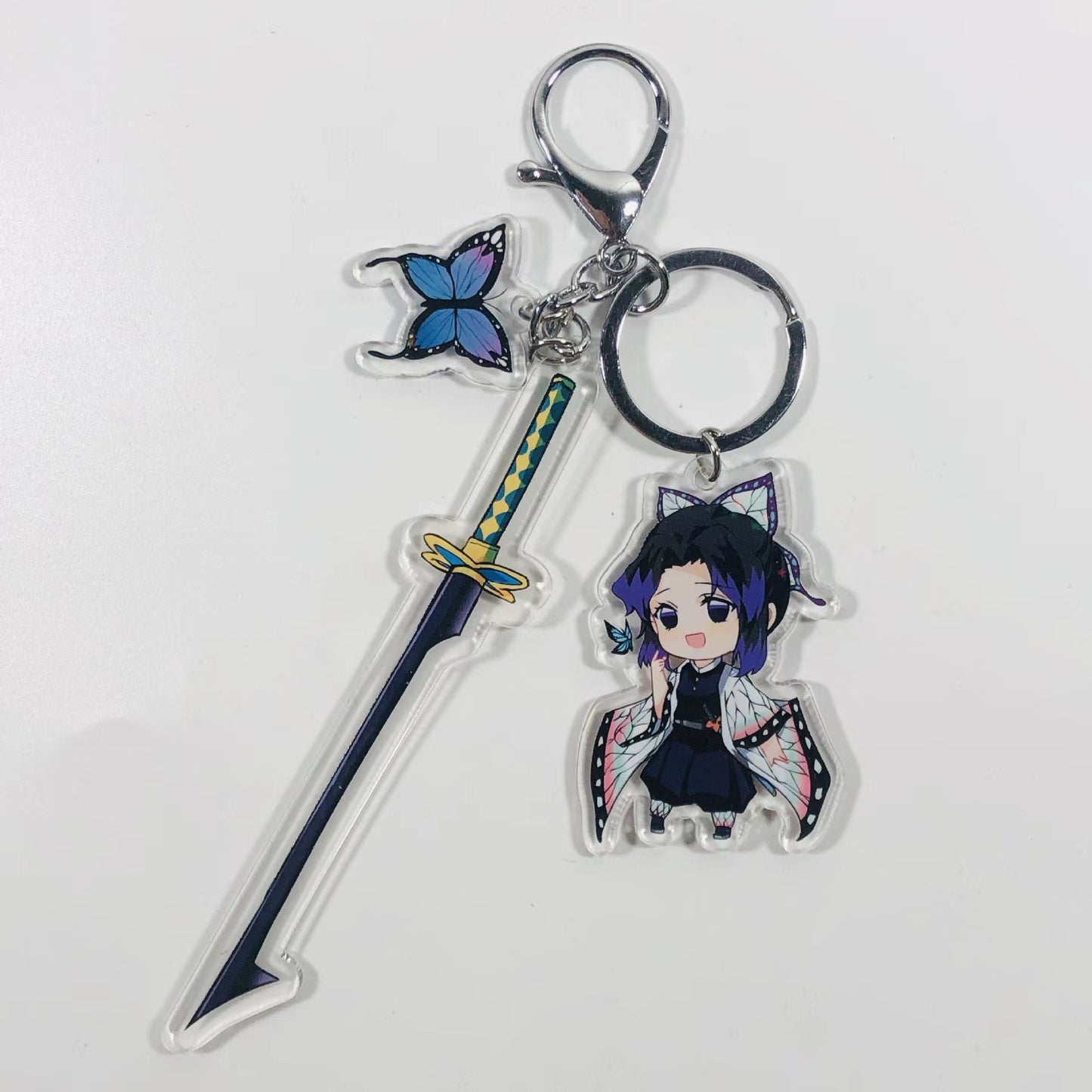 Anime-Inspired Demon Slayer Character Keychains