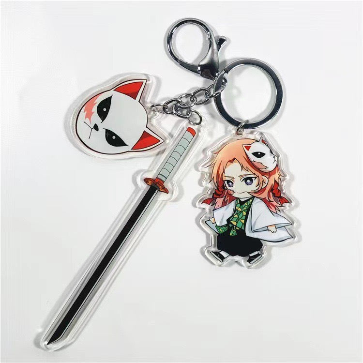 Anime-Inspired Demon Slayer Character Keychains