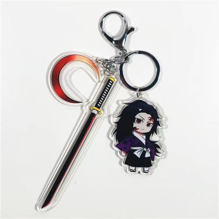 Anime-Inspired Demon Slayer Character Keychains
