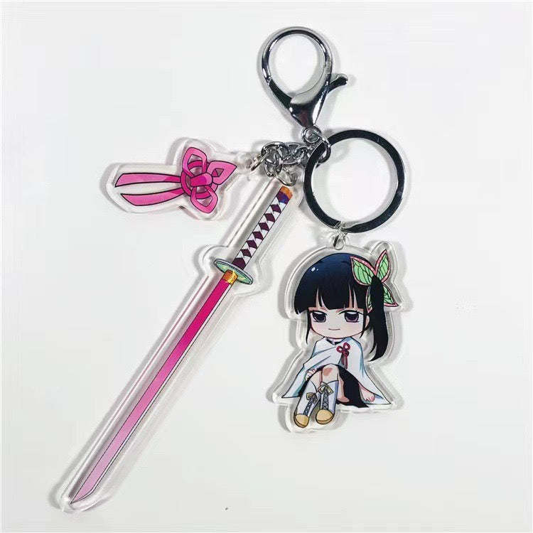 Anime-Inspired Demon Slayer Character Keychains