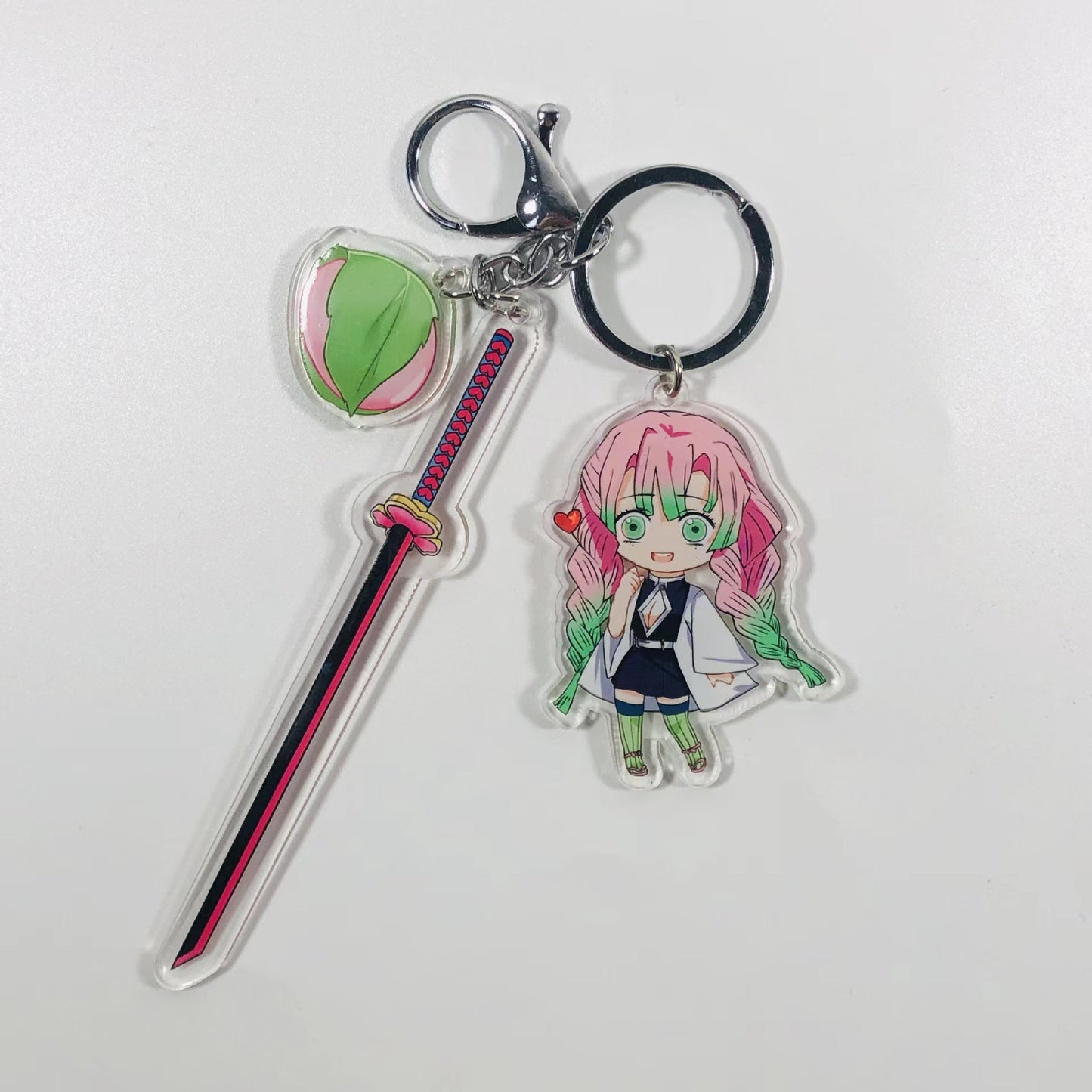 Anime-Inspired Demon Slayer Character Keychains