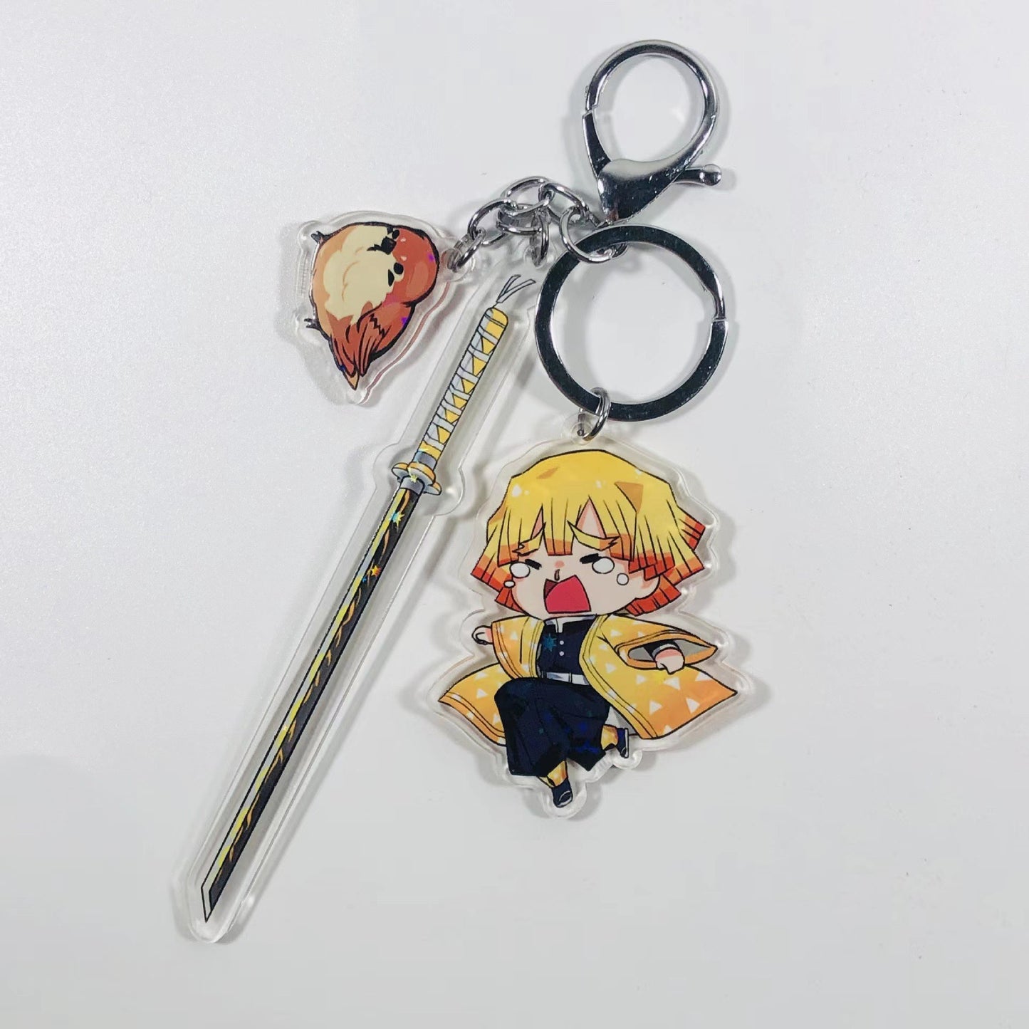 Anime-Inspired Demon Slayer Character Keychains