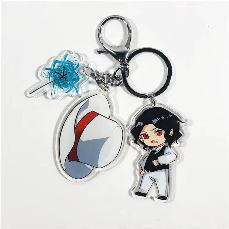 Anime-Inspired Demon Slayer Character Keychains