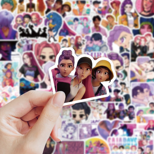 K-Pop Demon Hunter Stickers – 74PCS Pack
