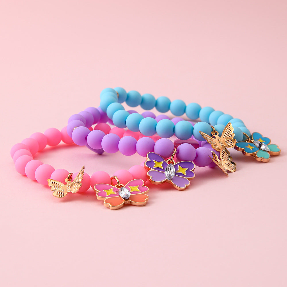 3pcs Magnetic Heart Bracelet Set – BFF Friendship Jewelry, Matching Heart Bracelets