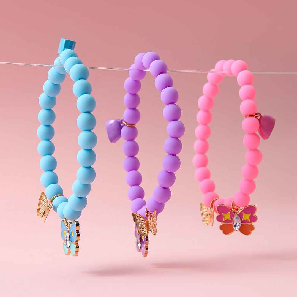 3pcs Magnetic Heart Bracelet Set – BFF Friendship Jewelry, Matching Heart Bracelets